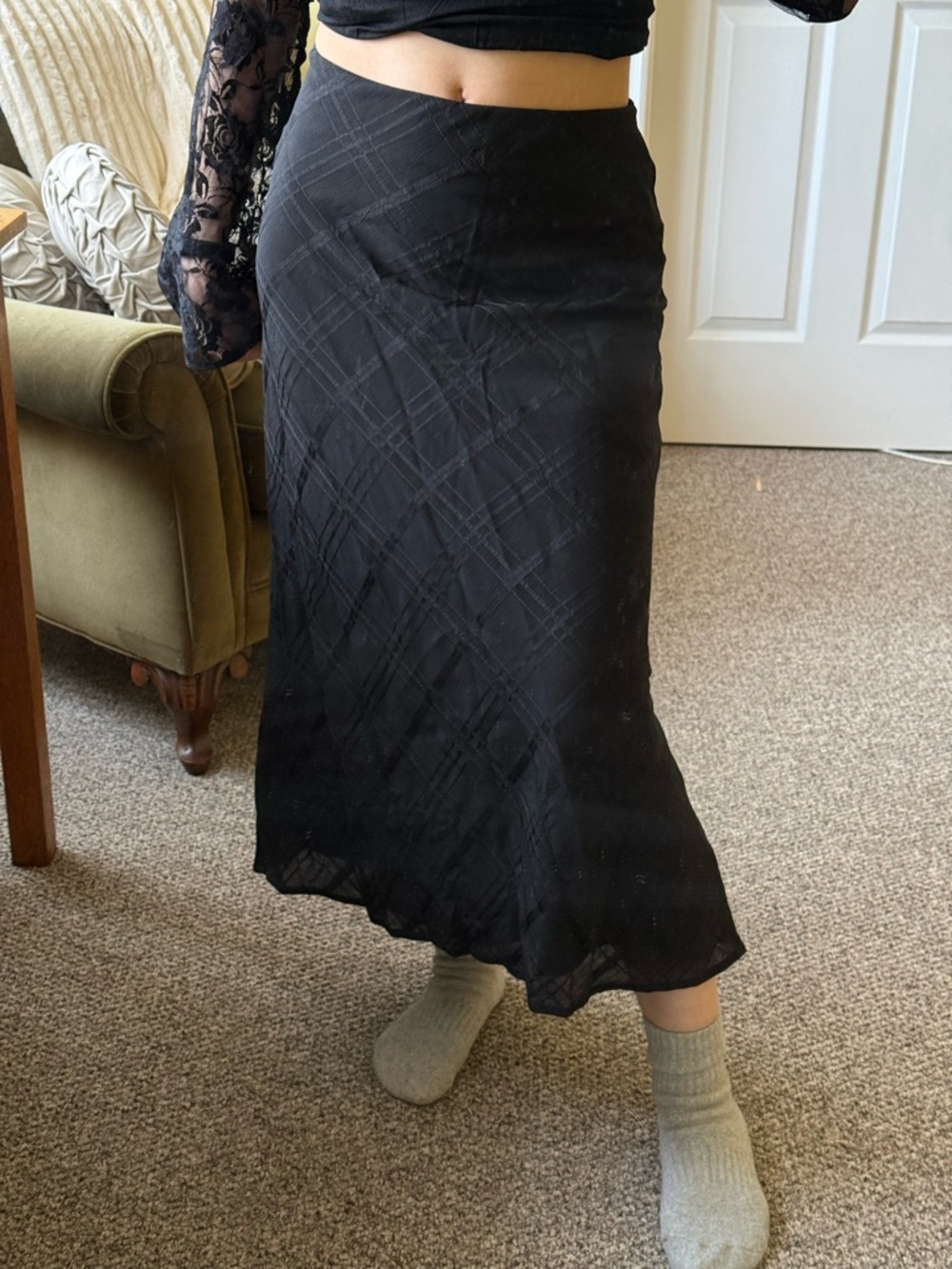 Forever 21 Black Maxi Skirt - Elegant Everyday Style